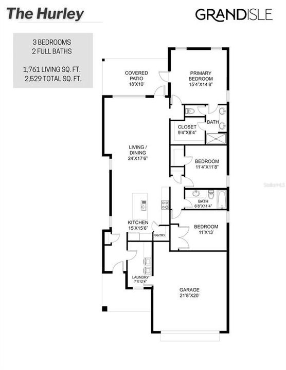 For Sale: $347,112 (3 beds, 2 baths, 1761 Square Feet)