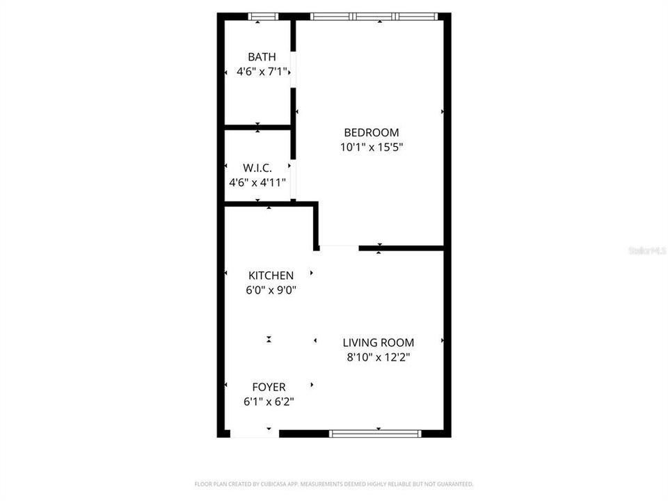 Active With Contract: $154,900 (1 beds, 1 baths, 435 Square Feet)