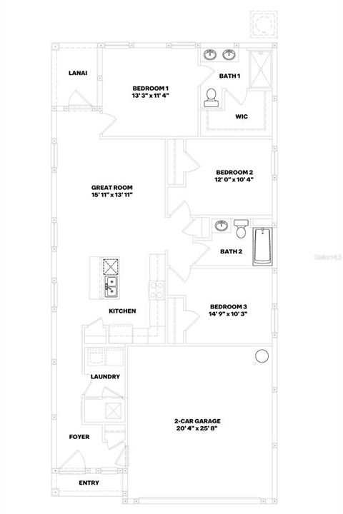 Activo con contrato: $249,990 (3 camas, 2 baños, 1302 Pies cuadrados)