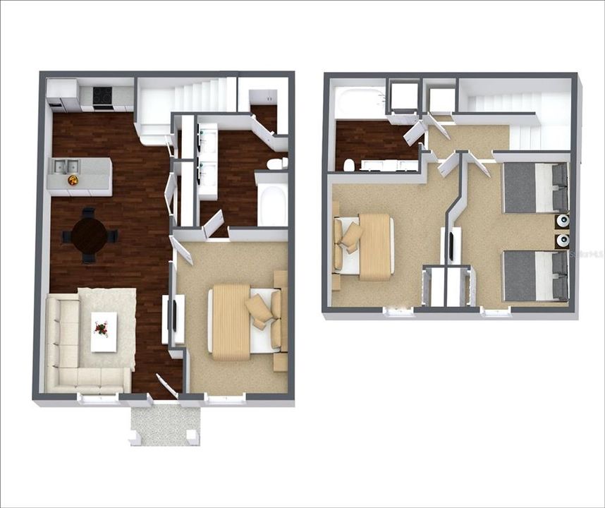 Activo con contrato: $279,900 (3 camas, 2 baños, 1300 Pies cuadrados)