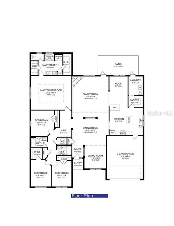 Activo con contrato: $470,400 (4 camas, 3 baños, 3000 Pies cuadrados)