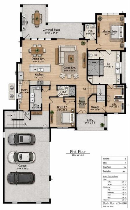 En Venta: $2,950,000 (5 camas, 4 baños, 4813 Pies cuadrados)
