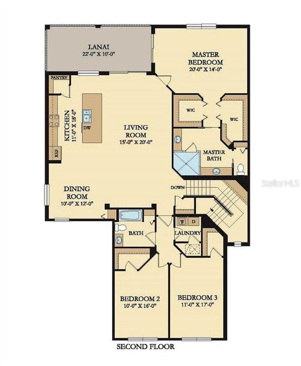 В аренду: $3,500 (3 спален, 2 ванн, 2284 Квадратных фут)