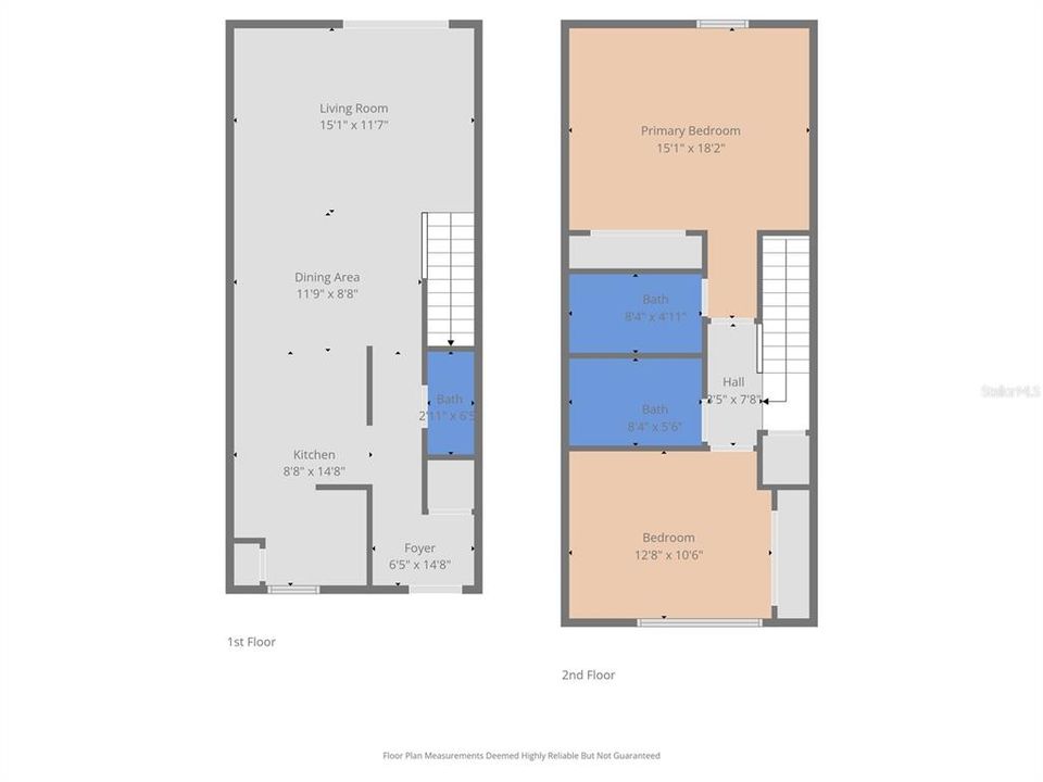 For Sale: $252,500 (2 beds, 2 baths, 1184 Square Feet)