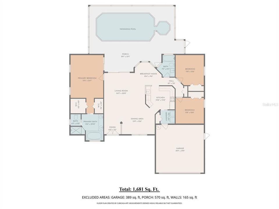 Activo con contrato: $385,000 (3 camas, 2 baños, 1681 Pies cuadrados)