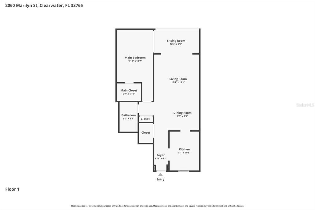 En Venta: $115,000 (1 camas, 1 baños, 750 Pies cuadrados)