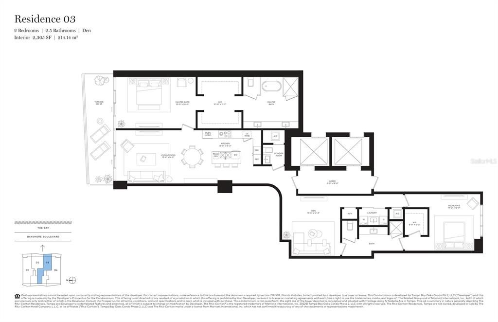 For Sale: $2,599,000 (2 beds, 2 baths, 2305 Square Feet)