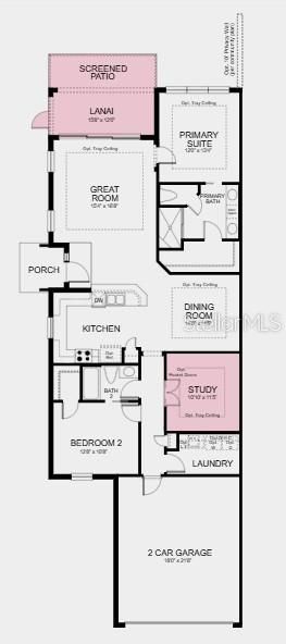 Active With Contract: $449,229 (2 beds, 2 baths, 1533 Square Feet)