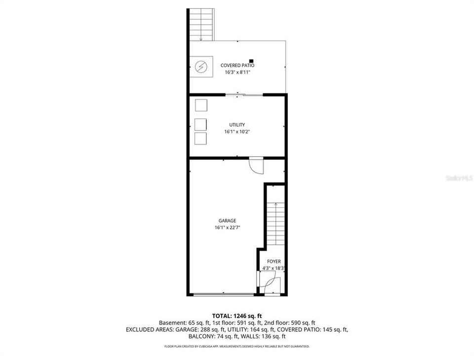 For Sale: $550,000 (2 beds, 1 baths, 1410 Square Feet)