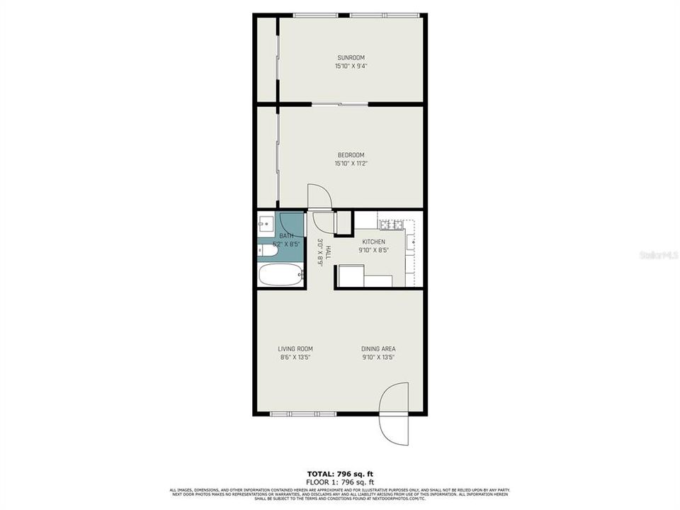 Active With Contract: $102,900 (1 beds, 1 baths, 825 Square Feet)