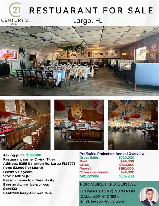 На продажу: $189,000 (0 спален, 0 ванн, 0 Квадратных фут)