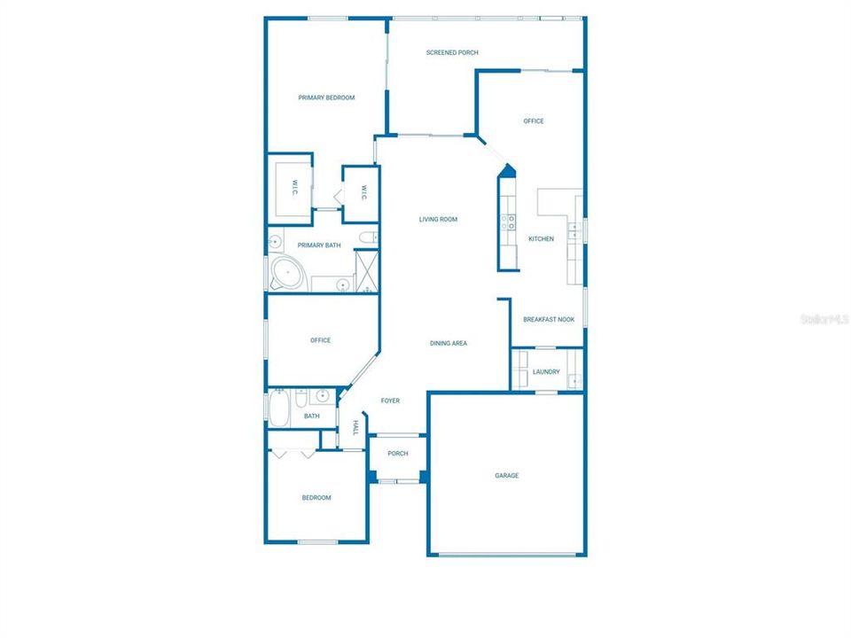 For Sale: $425,000 (2 beds, 2 baths, 1984 Square Feet)