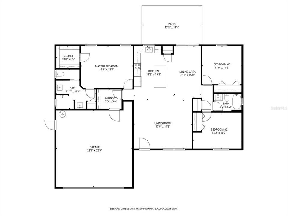 Active With Contract: $324,900 (3 beds, 2 baths, 1445 Square Feet)