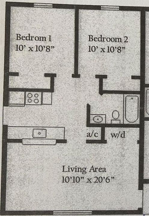 For Rent: $1,900 (2 beds, 1 baths, 750 Square Feet)