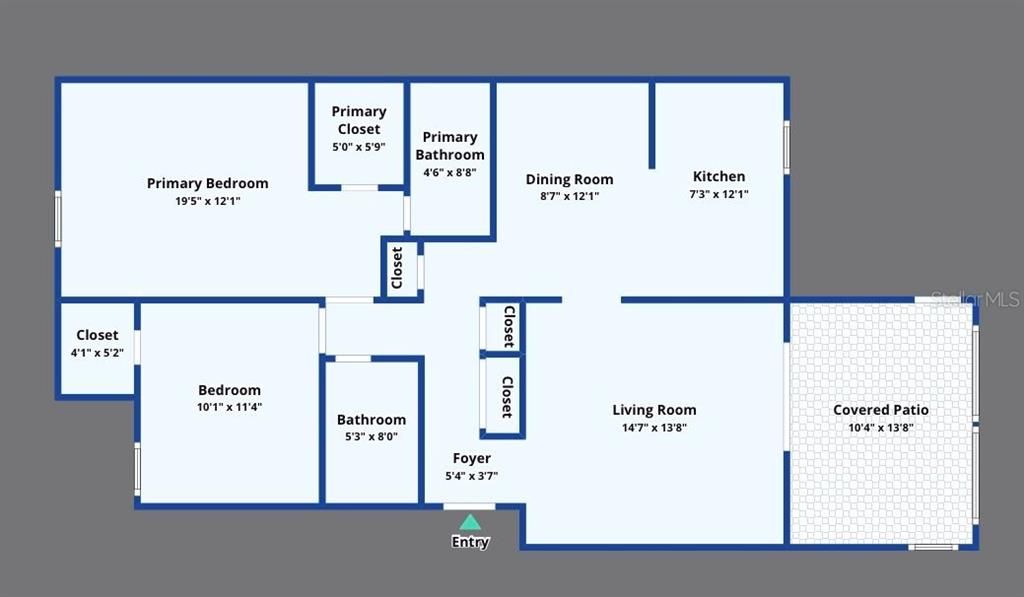 Active With Contract: $124,900 (2 beds, 2 baths, 940 Square Feet)