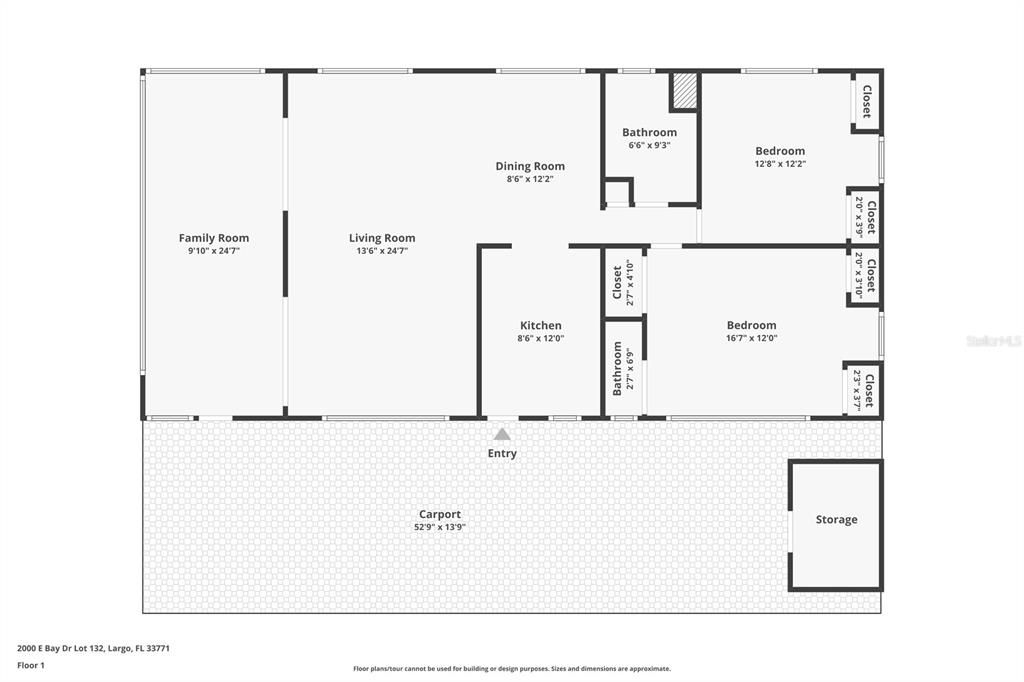 For Sale: $159,000 (2 beds, 1 baths, 1204 Square Feet)