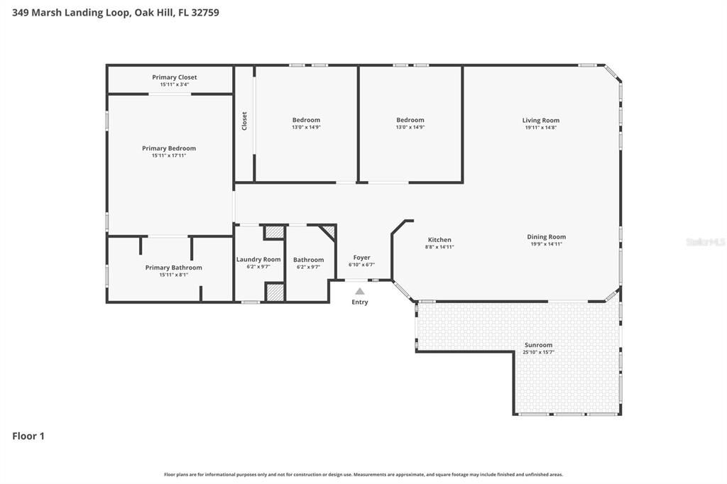 На продажу: $999,999 (3 спален, 2 ванн, 2028 Квадратных фут)