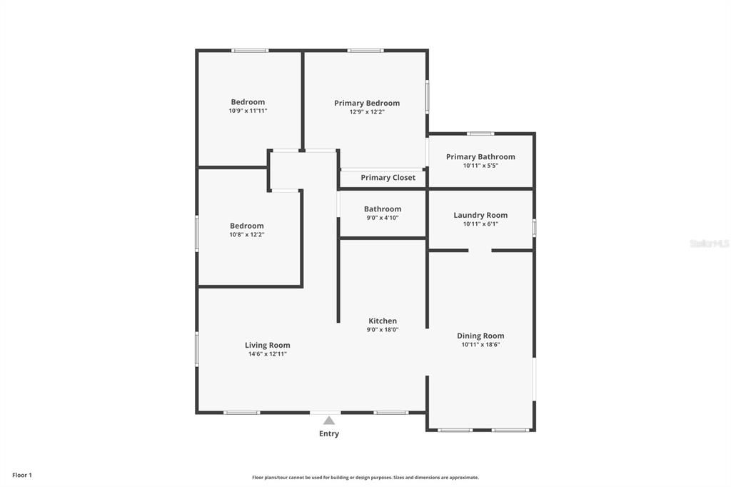 На продажу: $750,000 (3 спален, 2 ванн, 1270 Квадратных фут)