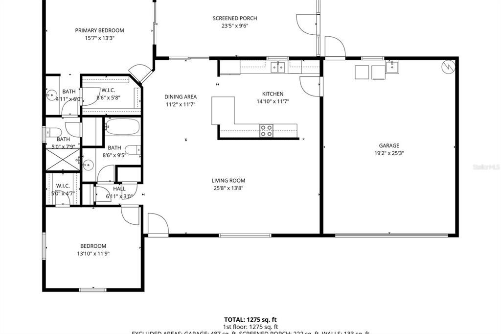 Active With Contract: $179,000 (2 beds, 2 baths, 1356 Square Feet)