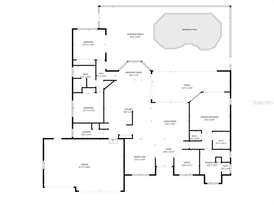 Activo con contrato: $840,950 (3 camas, 2 baños, 2338 Pies cuadrados)