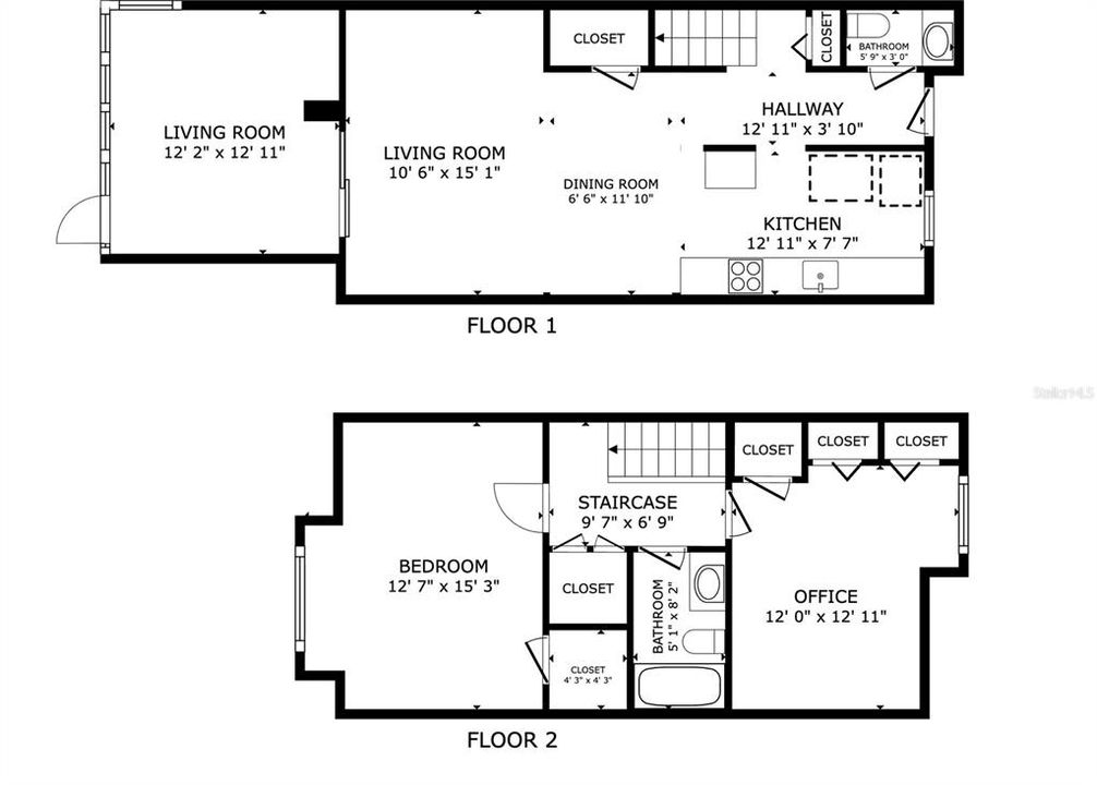 Activo con contrato: $160,000 (2 camas, 1 baños, 993 Pies cuadrados)