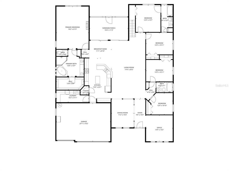 Activo con contrato: $599,000 (5 camas, 3 baños, 3530 Pies cuadrados)