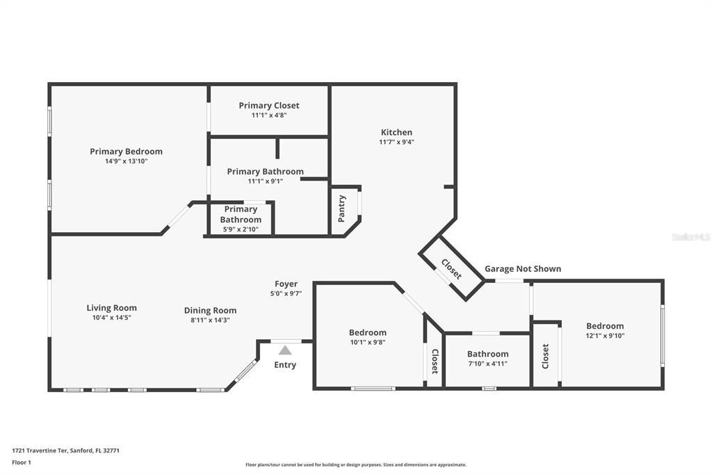 Под контрактом: $299,999 (3 спален, 2 ванн, 1386 Квадратных фут)