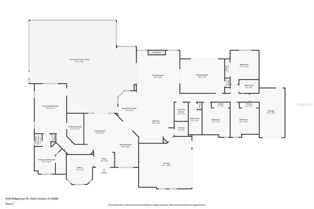 En Venta: $1,300,000 (4 camas, 3 baños, 3432 Pies cuadrados)