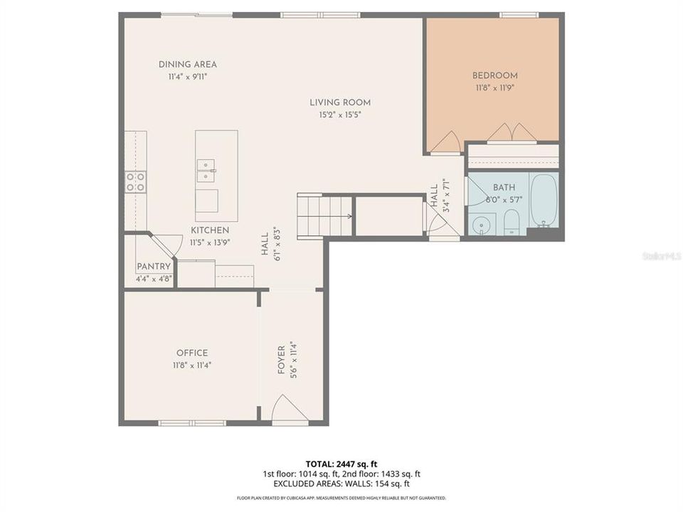 Activo con contrato: $350,000 (5 camas, 3 baños, 2516 Pies cuadrados)