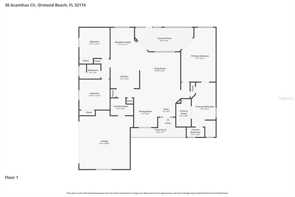 Active With Contract: $400,000 (3 beds, 2 baths, 1997 Square Feet)