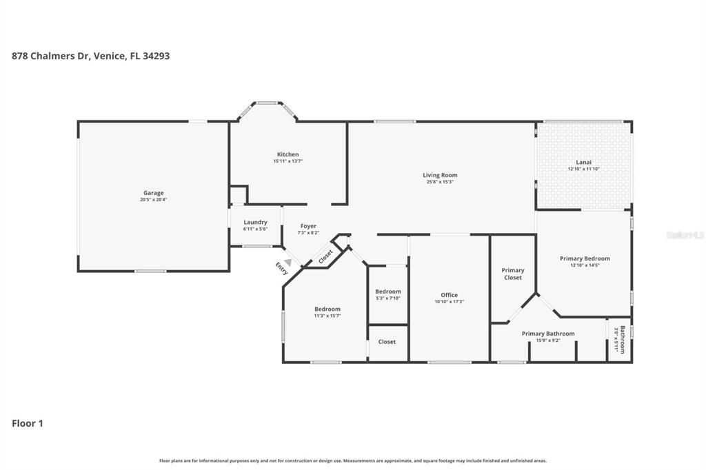 Activo con contrato: $329,900 (2 camas, 2 baños, 1835 Pies cuadrados)