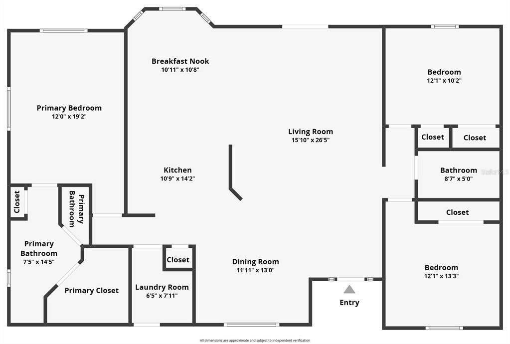 На продажу: $349,000 (3 спален, 2 ванн, 1631 Квадратных фут)