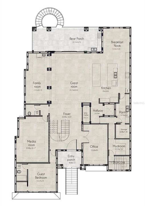 En Venta: $5,999,000 (6 camas, 6 baños, 7124 Pies cuadrados)