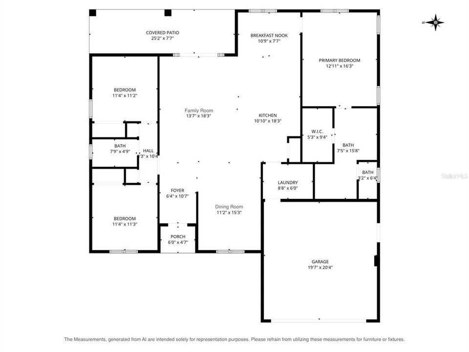 На продажу: $370,000 (3 спален, 2 ванн, 1759 Квадратных фут)