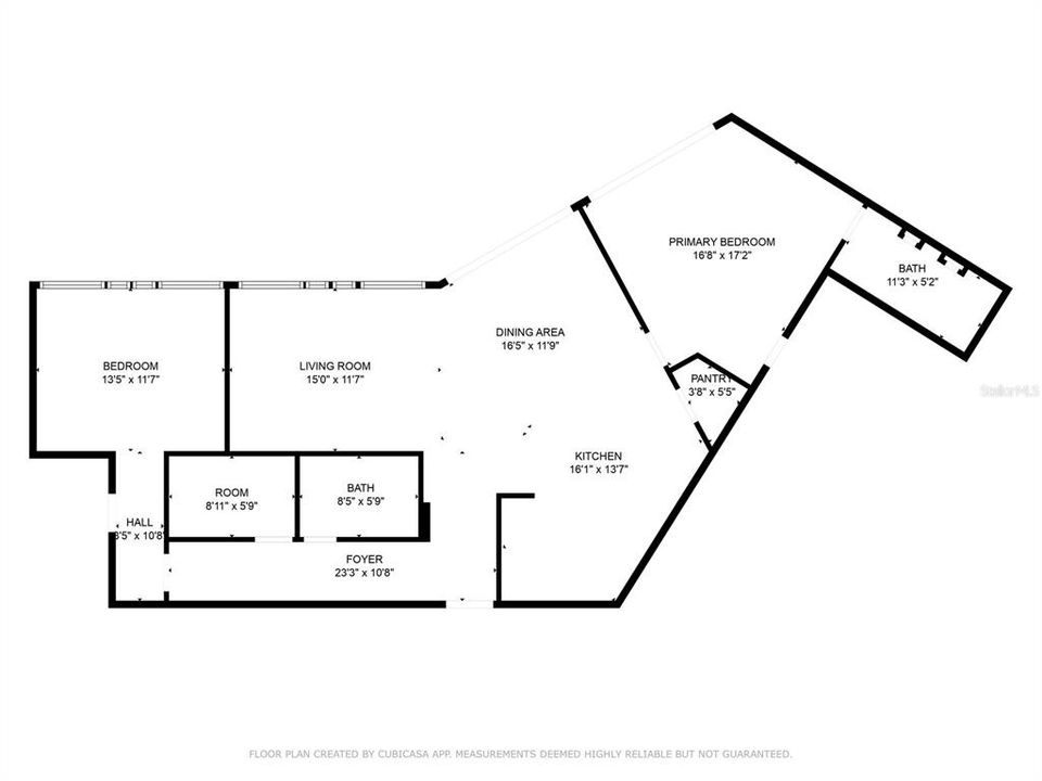 На продажу: $470,000 (2 спален, 2 ванн, 1476 Квадратных фут)