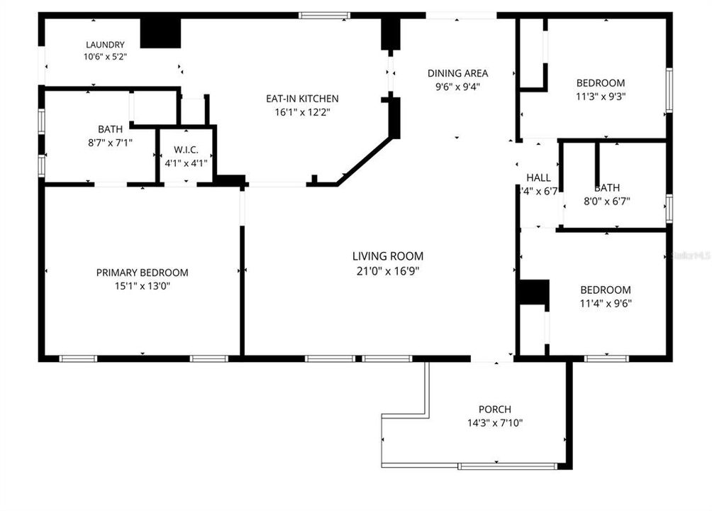 На продажу: $350,000 (3 спален, 2 ванн, 1350 Квадратных фут)