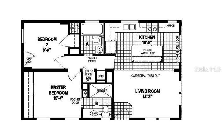 En Venta: $425,000 (2 camas, 2 baños, 758 Pies cuadrados)