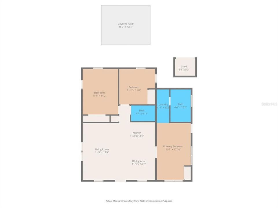 For Rent: $2,700 (3 beds, 2 baths, 1199 Square Feet)