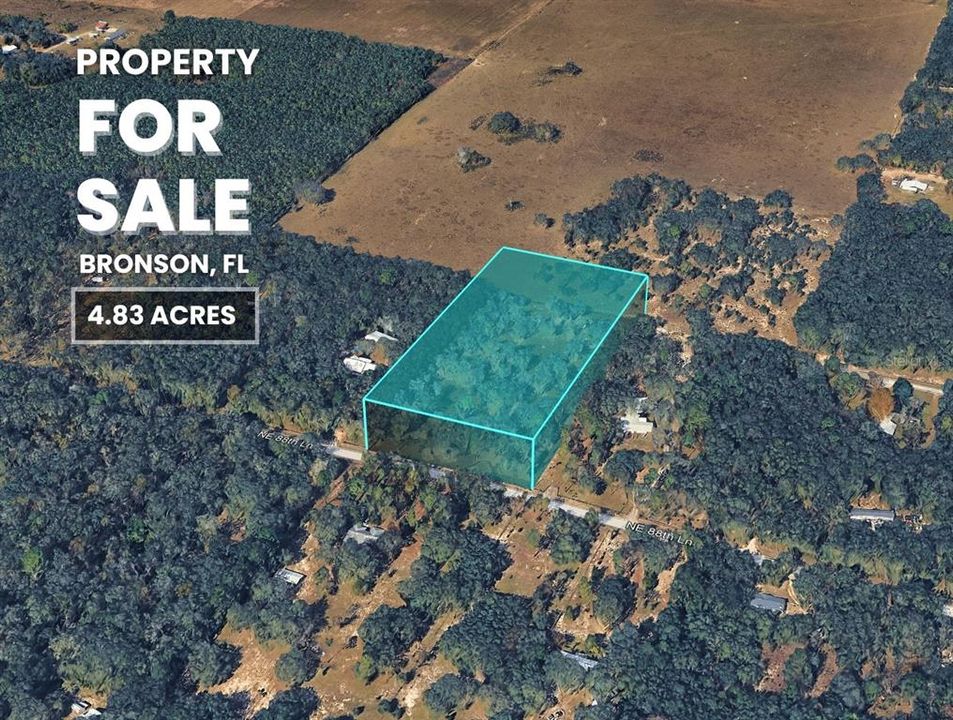 На продажу: $99,000 (4.83 acres)