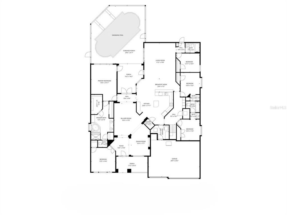Activo con contrato: $735,000 (4 camas, 3 baños, 3625 Pies cuadrados)