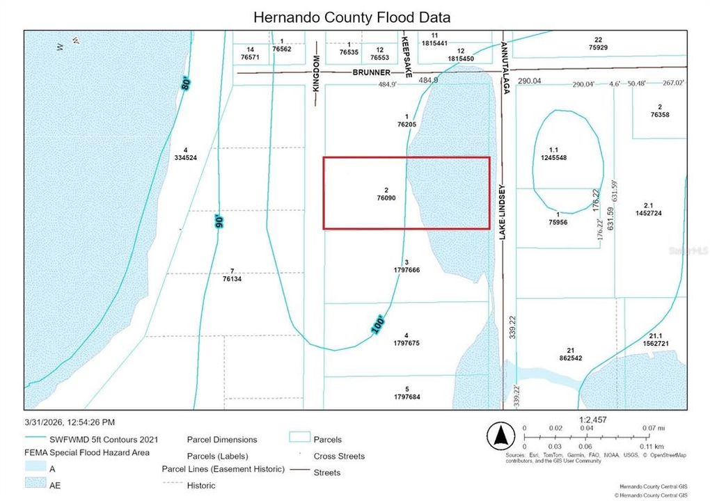 На продажу: $97,500 (2.40 acres)