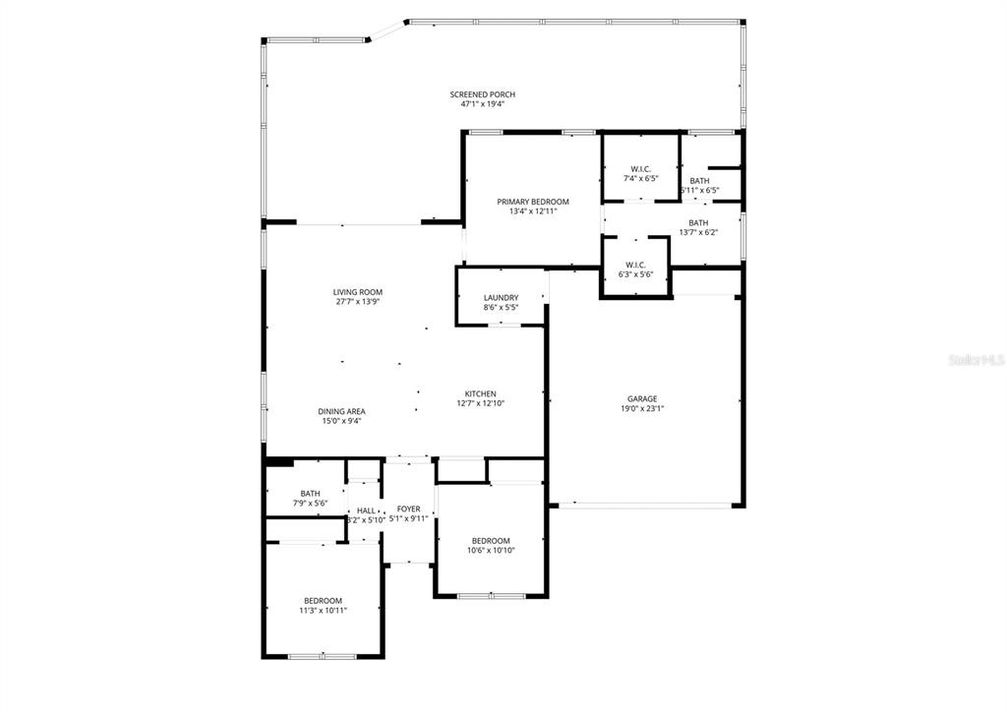 В аренду: $2,600 (2 спален, 2 ванн, 1494 Квадратных фут)