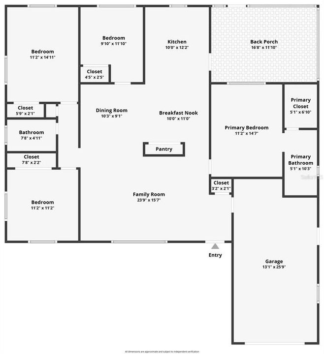Activo con contrato: $329,000 (4 camas, 2 baños, 1561 Pies cuadrados)