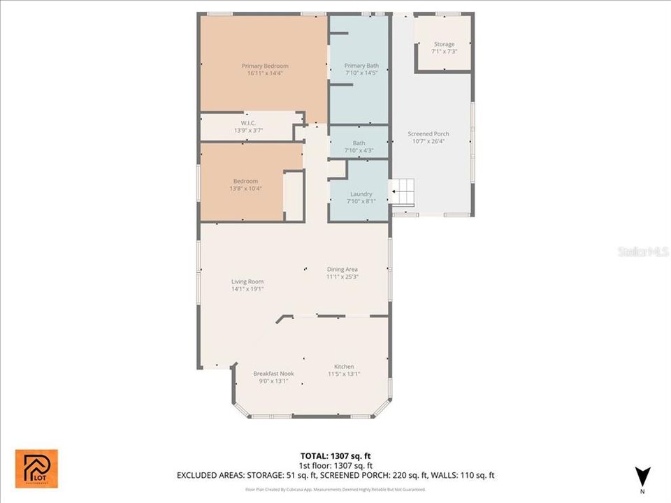 Activo con contrato: $157,500 (2 camas, 2 baños, 1368 Pies cuadrados)