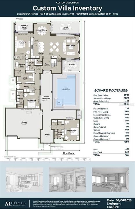 Activo con contrato: $2,999,990 (5 camas, 5 baños, 4548 Pies cuadrados)