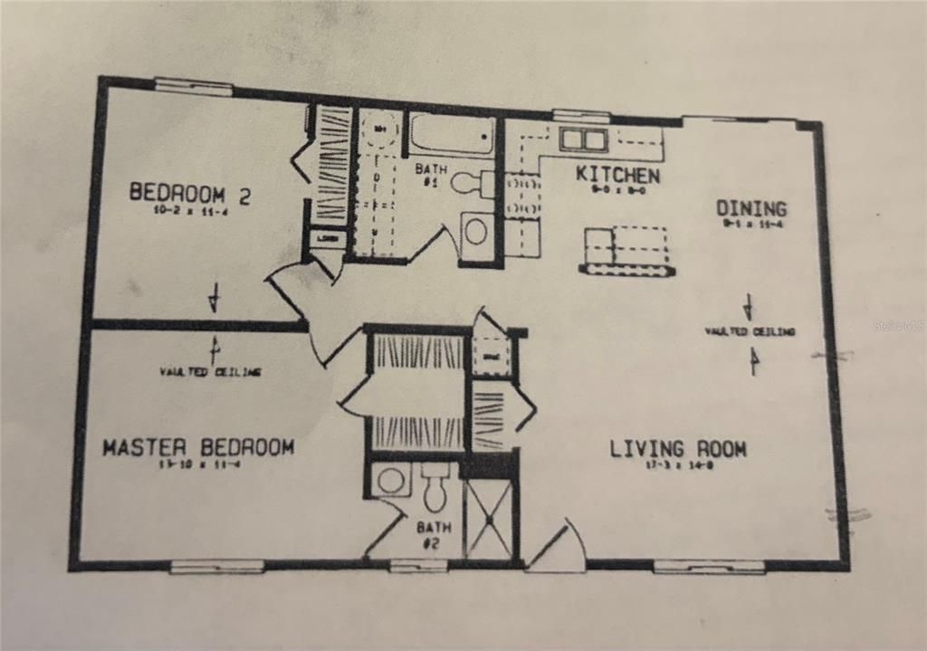 待售: $185,000 (2 贝兹, 2 浴室, 960 平方英尺)