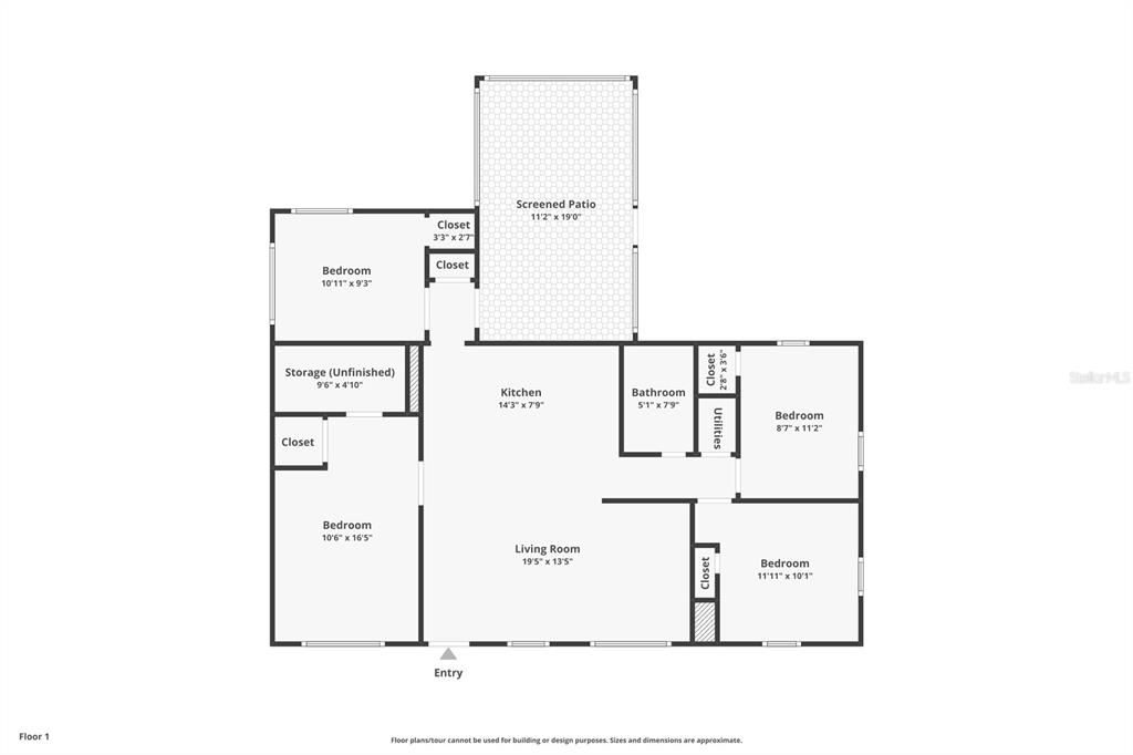 Activo con contrato: $219,900 (4 camas, 1 baños, 1240 Pies cuadrados)