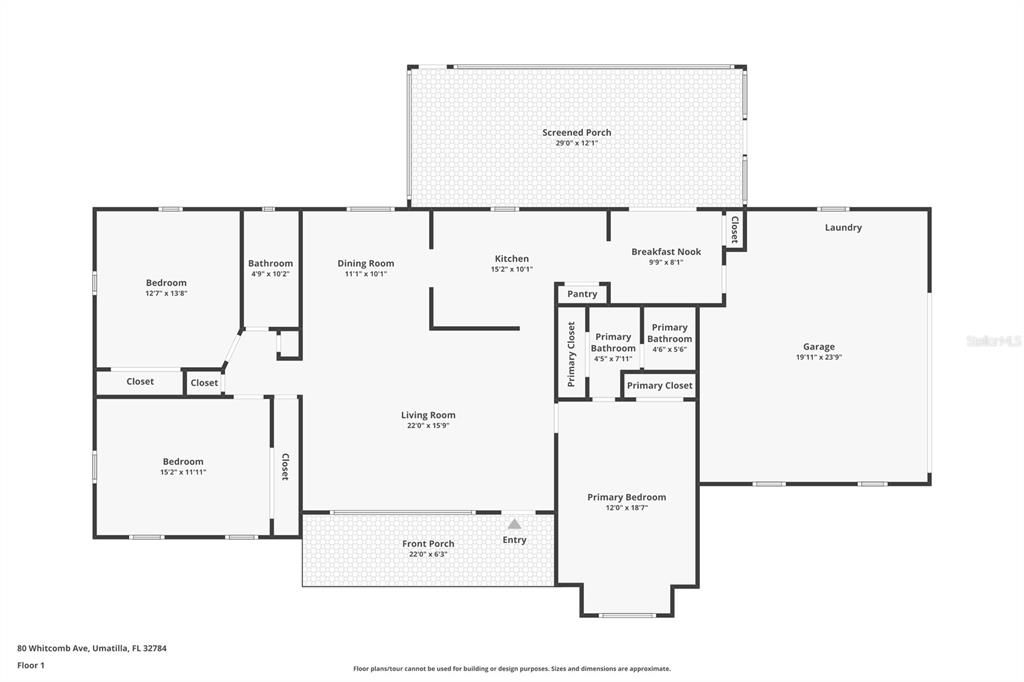 For Sale: $370,000 (3 beds, 2 baths, 1662 Square Feet)
