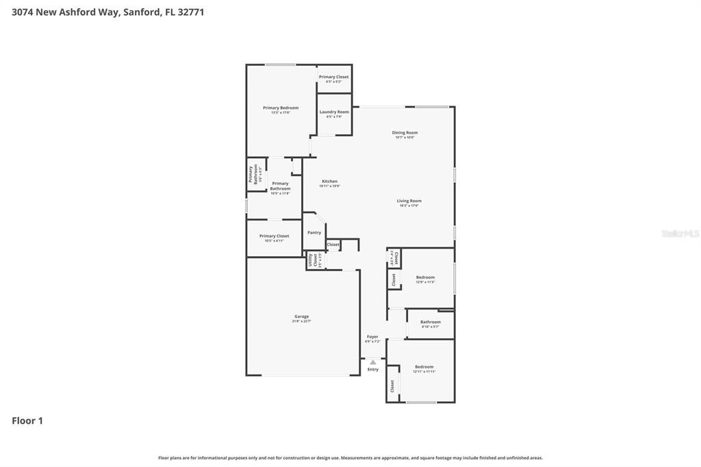 Active With Contract: $399,900 (3 beds, 2 baths, 1821 Square Feet)
