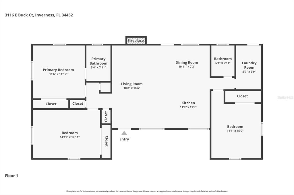 En Venta: $380,000 (3 camas, 2 baños, 1277 Pies cuadrados)